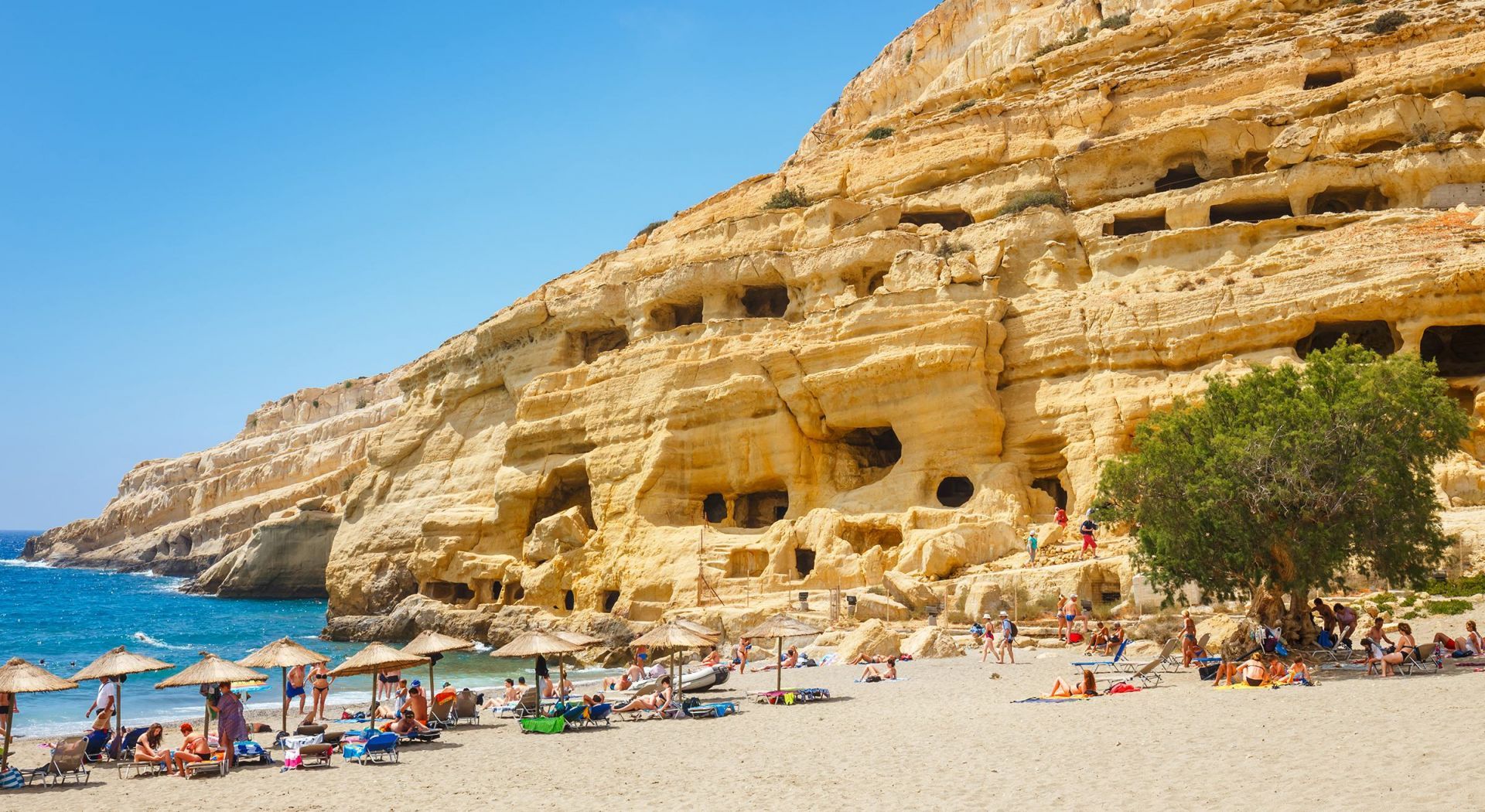 Matala beach